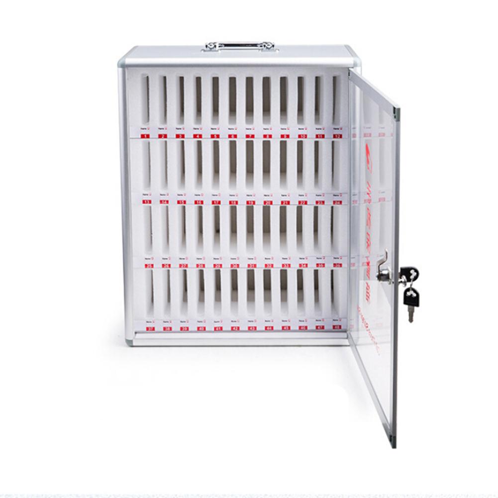 Aluminum Alloy Pocket Chart Storage Cabinet For Cell Phones Can Be Carried By Hand