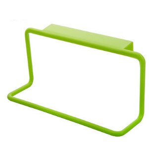 Håndkleholder kjøkken arrangør håndkle stativ hengende holder arrangør dårlig kjøkkenskap skap hengerstativ: Grønn