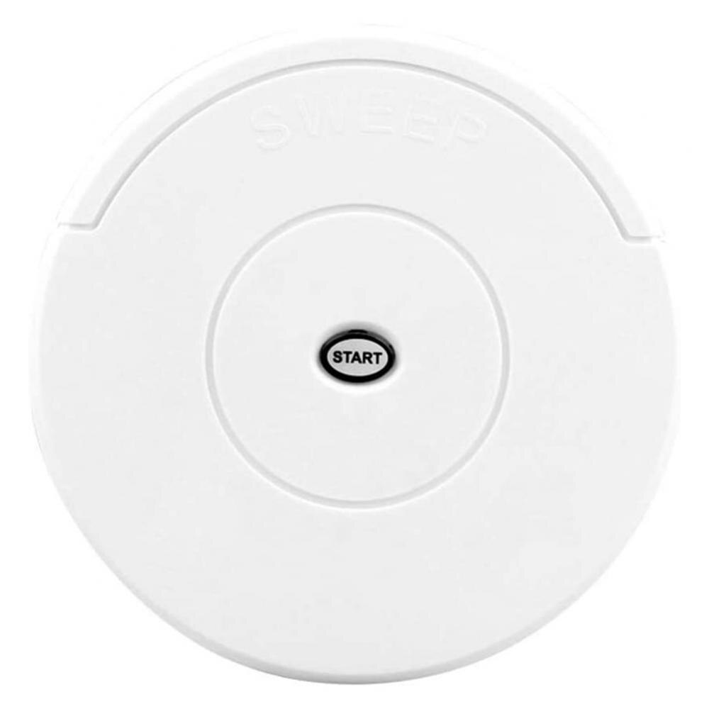 Household Sweeping Robot Automatic Smart Floor Cleaning Robot Suction Sweeper Home Dust Remover Cleaner: White