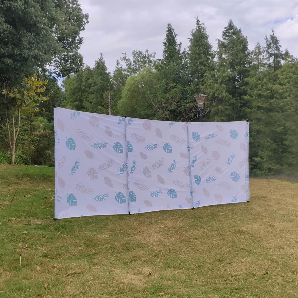 Multifunctional Sun Protection Beach Wind Screen Privacy Wind Screen Easy To Carry Double Fixed