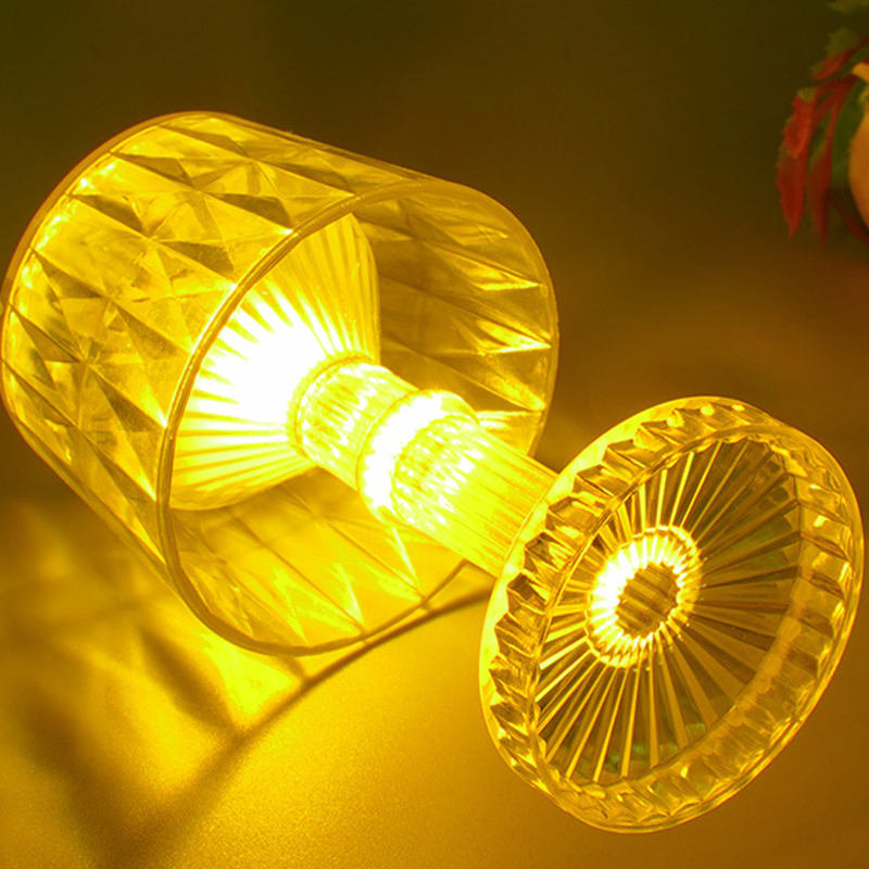 Lámpara LED de ambiente para mesita de noche en miniatura, lámpara de escritorio con batería de botón, suministros de iluminación para el hogar, decoración moderna