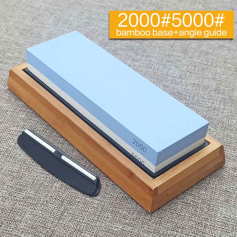 Whetstone Sharpening Stones Knife Sharpener Grinding Stone Water Stone Kitchen Tool 240 1000 8000 Grit Double-sided: 2000 5000 BB01