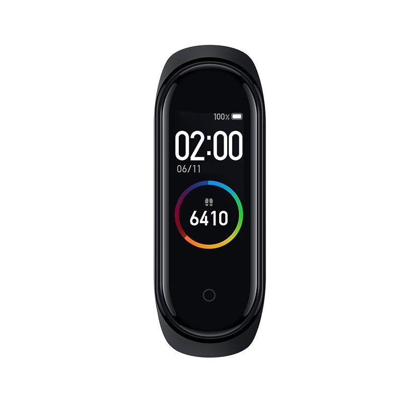 Pulsera inteligente M4 a prueba de agua con sensores corporales y Bluetooth PK Mi Band 4