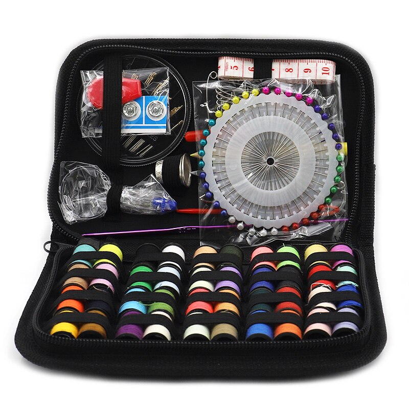 DIY Sewing Accessories Tool Set Thread Needls Pin Head Scissor Ruler Handmade Clothing Tools Sewing Tailor's Sewing Supplies Kit