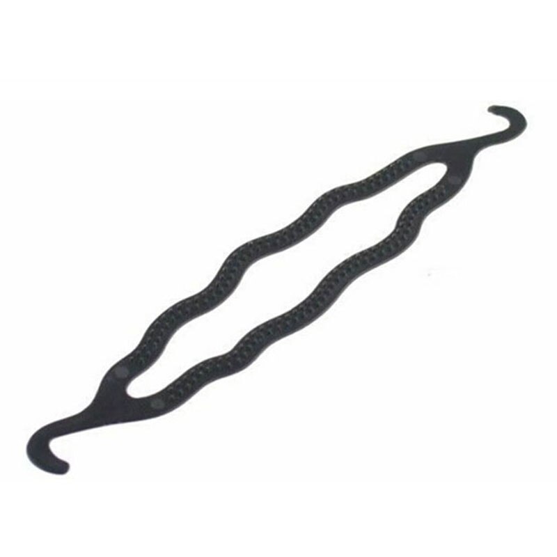 Juego de 4 unidades de Accesorios para peinados mágicas, rodillo para moño, rizador giratorio para trenzado de cabello, herramienta de estilismo
