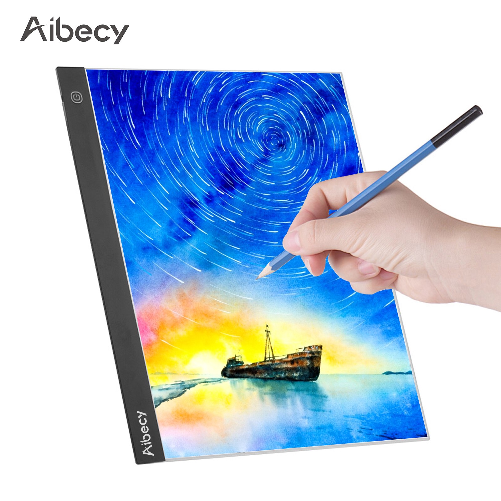 LED A3 Light Panel Graphic Tablet Light Pad DigitalTablet Copyboard with 3-level Dimmable Brightness for Tracing Drawing Copying