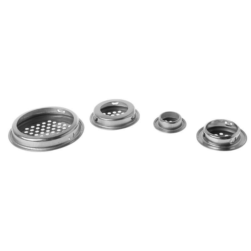 Stainless Steel Air Vent Hole Ventilation Louver Round Shaped Venting Mesh Holes