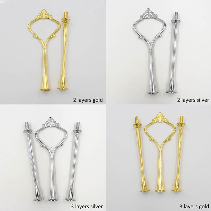 Juego de utensilios de cocina de aleación de Zinc, de corona, herramientas de decoración de pasteles multifunción, soporte para pasteles, frutas, suministros para colocar