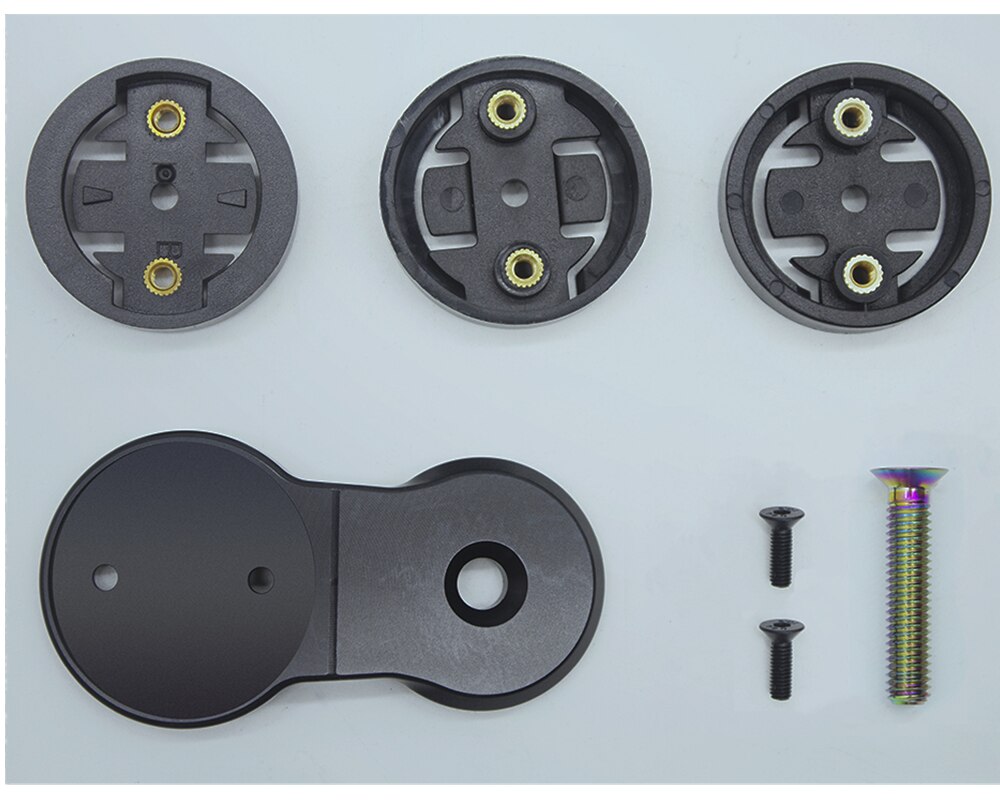 Extension de tige de vélo, support d&#39;ordinateur de vélo, odomètre, compteur de vitesse, chronomètre, support externe, adaptateur pour Garmin Edge GPS