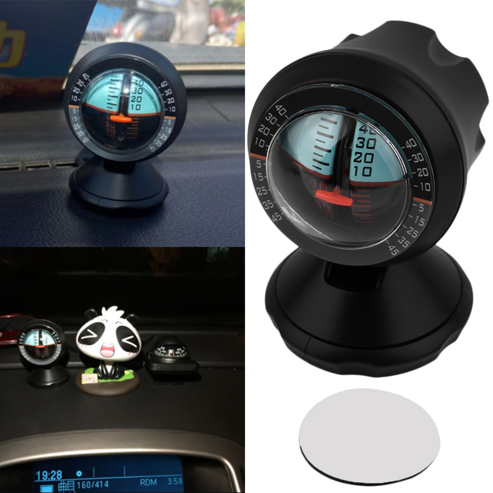 Angle Slope Level Meter Finder Tool Gradient Balancer Car Vehicle Inclinometer