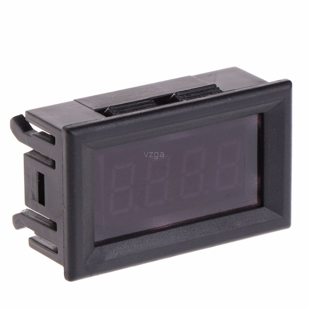 2 in 1 LED Tachometer Gauge Digital RPM Voltmeter for Auto Motor Rotating Speed MAY25