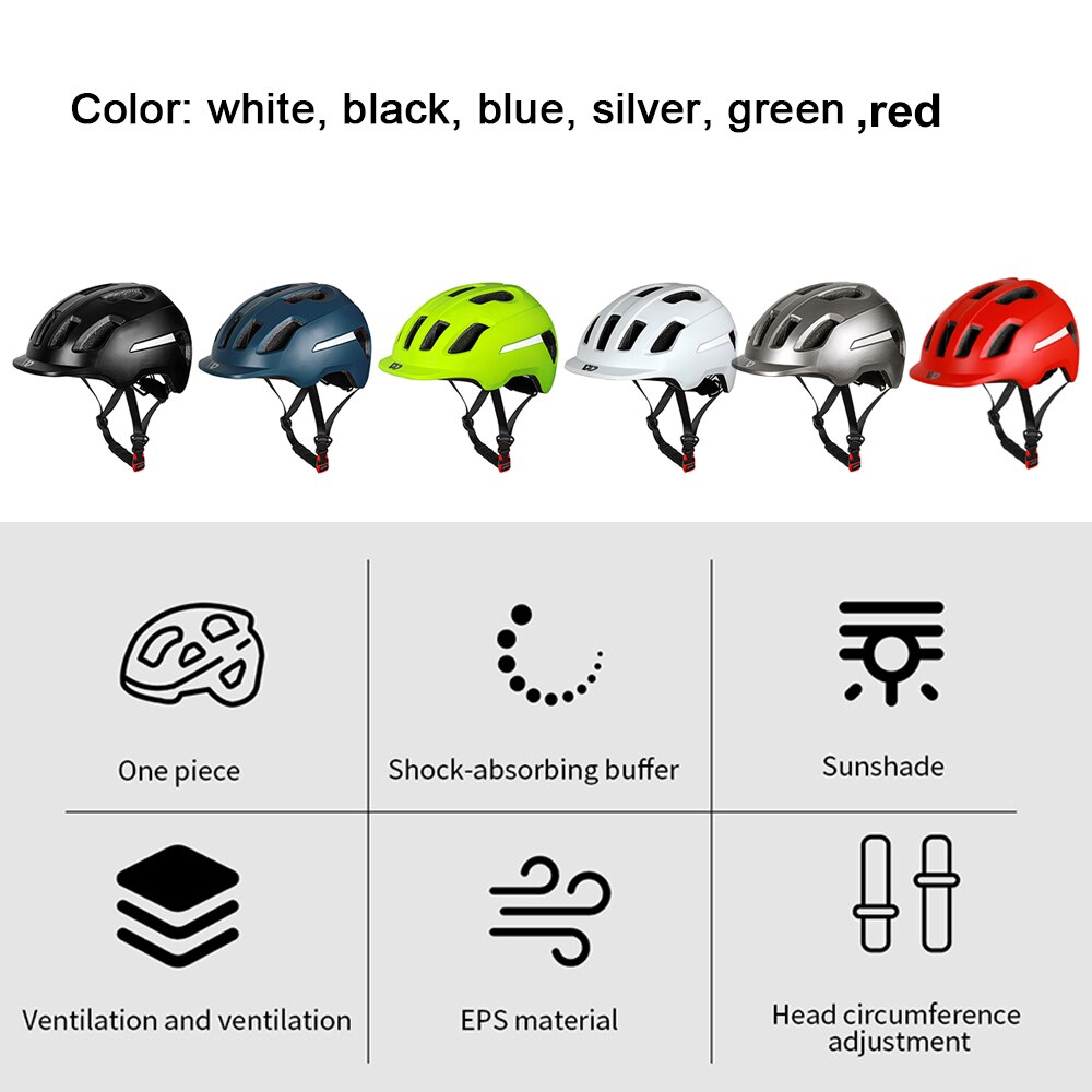 WEST BIKING MTB Bike Helmet Safety Cycling Road Bicycle Equipment Ultralight Sunshade Hat Integrally Molded Cycle Helmets