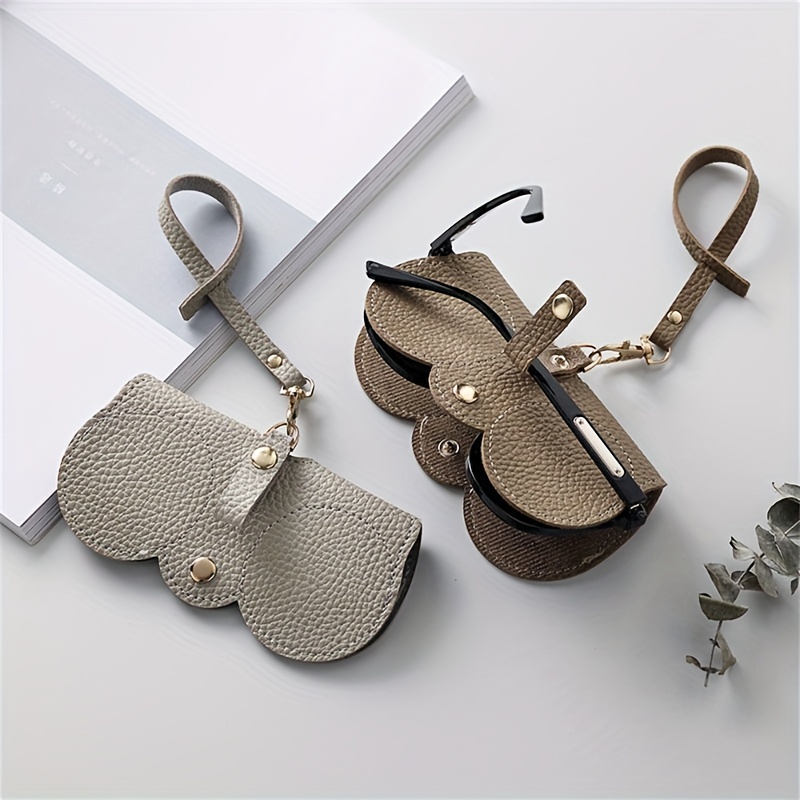 1Pc Schattige Pu Lederen Zonnebril Leesbril Zakje Bril Hoes Bril Tas Reis Brillen Accessoire