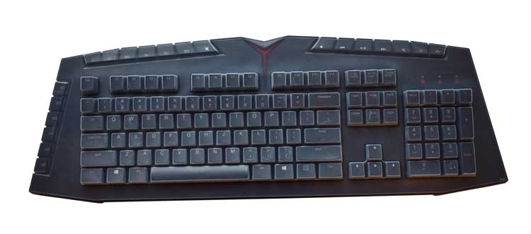 Clear Transparent Silicone Keyboard Cover protectors For Lenovo Y Gaming Mechanical Keyboard