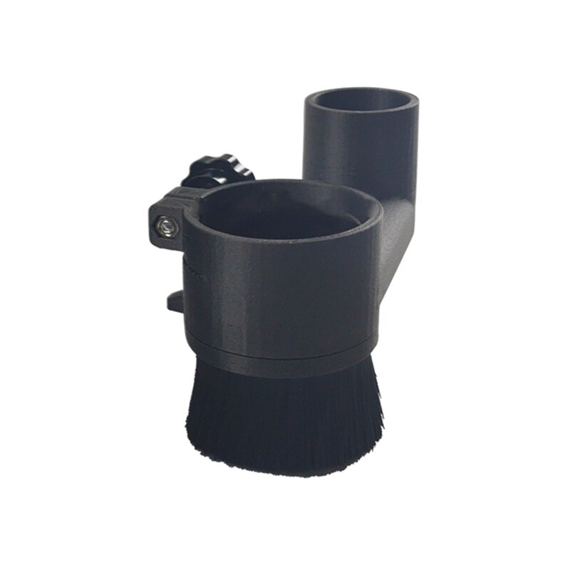 CNC Engraving Machine Accessories Spindle Brush Dust-Proof Brush Vacuum Cleaner Spindle: black