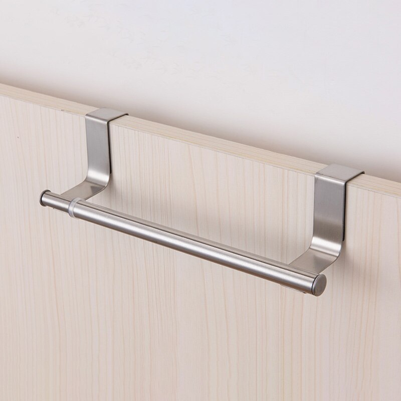 Toallero telescópico de acero inoxidable, toallero, perchero, organizador, toallero, baño, cocina, toallero telescópico