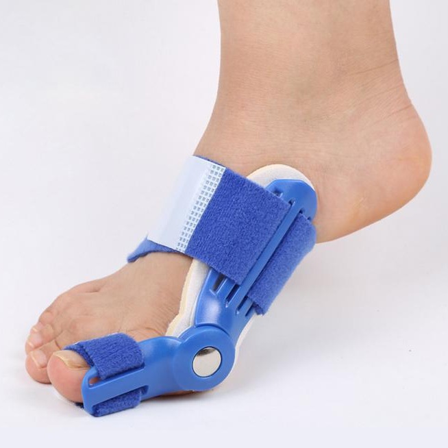 Hallux Valgus Corrector Ballenzehen für Zehen Corrector Fuß Finger Separator Zehenspreizer Fußpflege Bunion Corrector: Orange