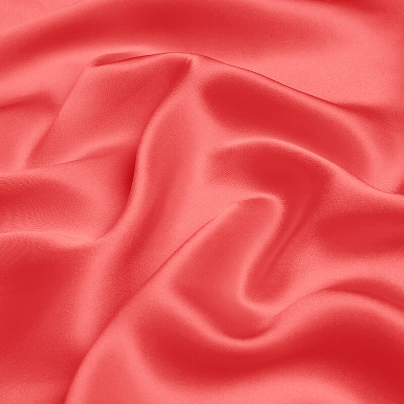 19MM Silk Fabric Solid Color Charmeuse Fabrics For DIY Sewing Width 113cm Natural Mulberry Silk: 32