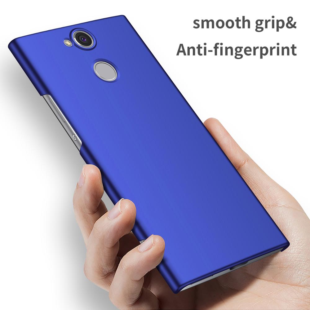 Pokrowiec na Sony Xperia XA2 Plus [ultra-cienki] materiał Premium Slim pełna osłona ochronna do Sony Xperia XA2 Ultra
