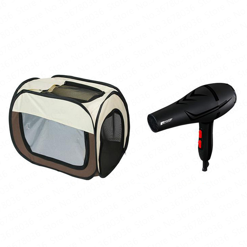 Dog Cat Drying Hair Dryer Dry Box Hair Dryer Bath Artifact Folding Pet Drying Box Cold Storage Battery for Shopping Bags