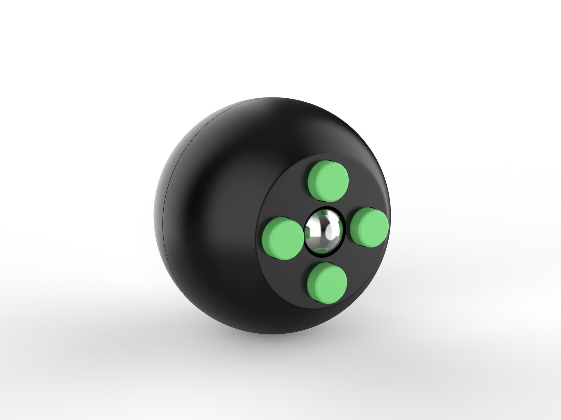 Ronde Decompressie Cube Dice Puzzel Decompressie Speelgoed Vreemde Decompressie Kubus Bal: green