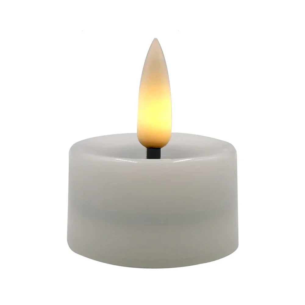 Velas De Pilar Sin Llama Parpadeantes Con Temporizador Remoto, Velas LED Que Funcionan Con Pilas De Hasta 400 Horas, Velas De Cera Real Con Llama | Compra Online En Yaxa