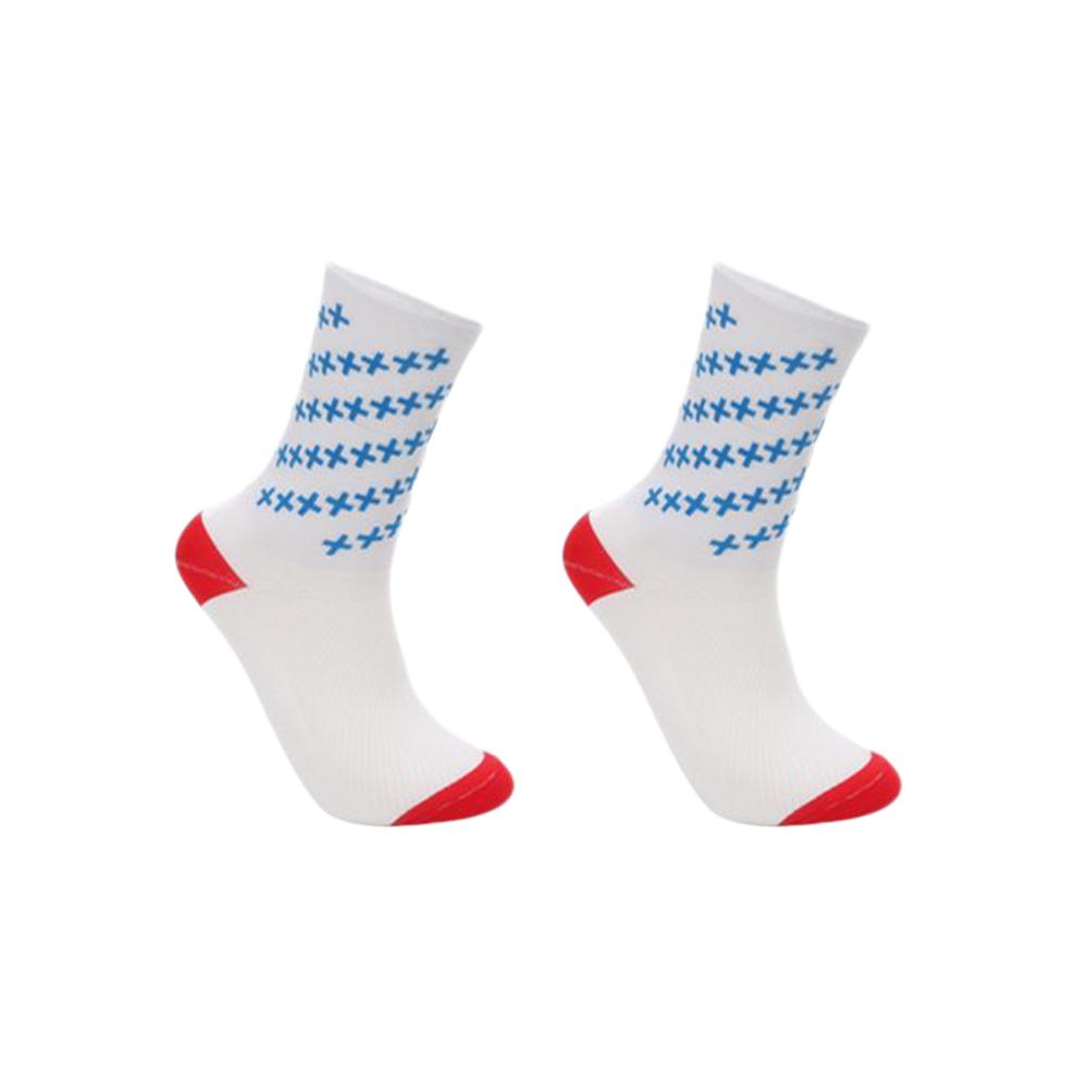 Ausverkauf Radfahren Socken Atmungsaktiv Wicking Füße Schutz Socken Nylon draussen Rennrad Reiten Socken Fahrrad Ausrügestochen