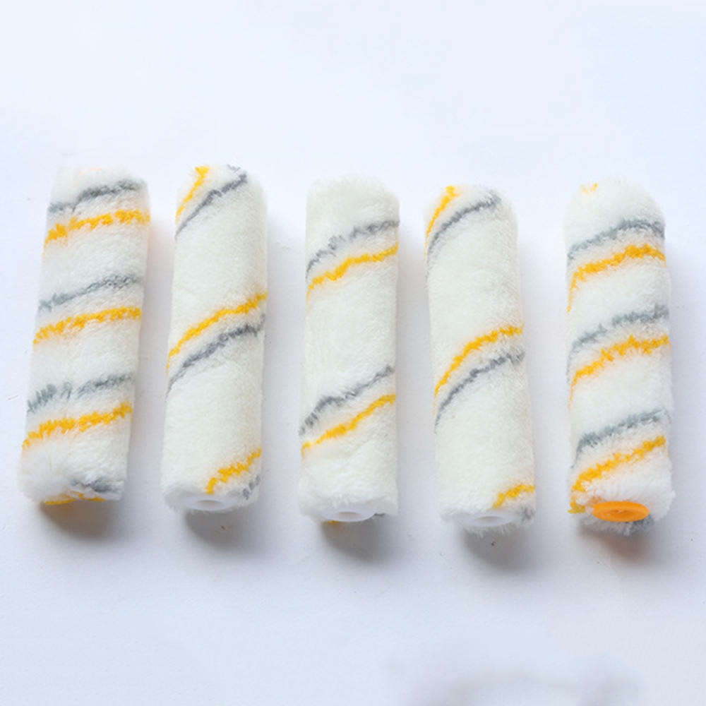 20*Mini Craft Paint Foam Rollers Paint Roller Brush Decorators Brush Smooth Tools Decorating Painting Tool 4 Inch White