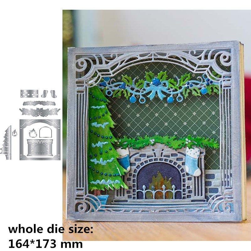 Metal Cutting Dies for Scrapbooking and Cards Making Paper Craft Dies: 04