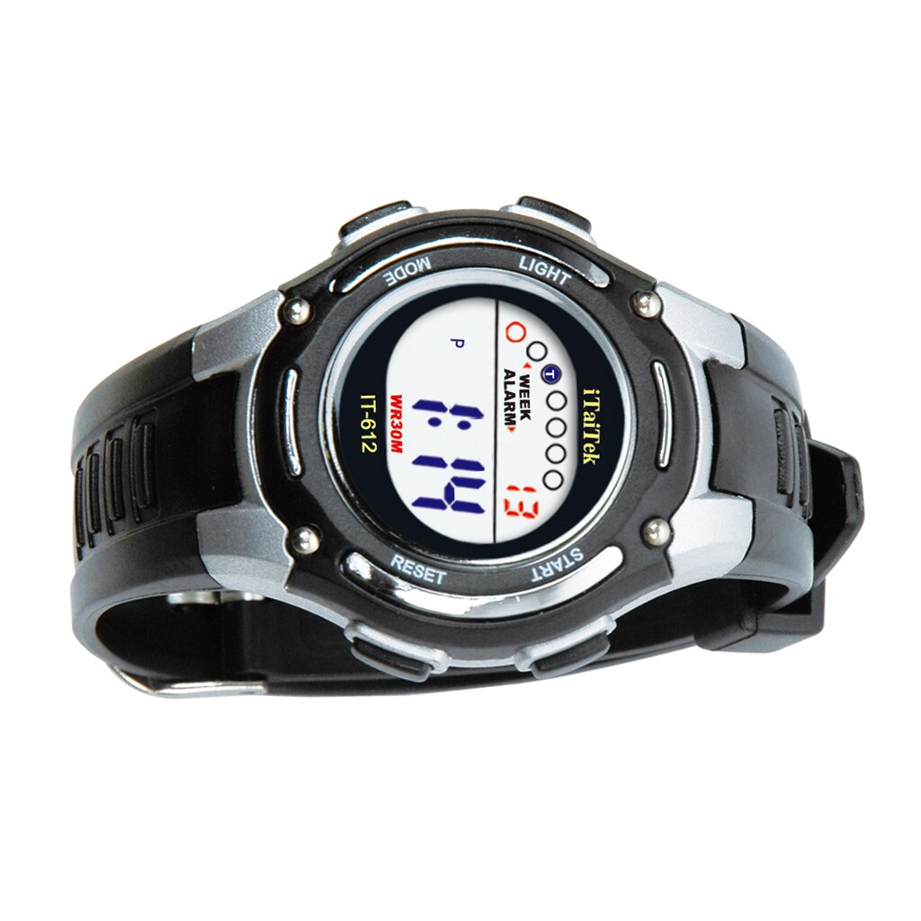 ITaiTek Kids Zwemmen Digitale Sport Waterdicht Polshorloge (Groen)