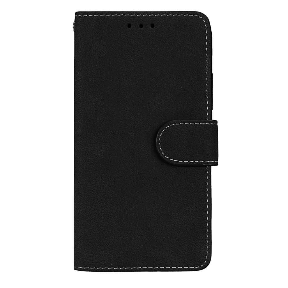 Case for Alcatel One Touch Pop C7 Case for Alcatel Pop C7 7040 OT7040D 7041D TCL J720 C 7 Case Cover Card Bags Luxury PU Leather: Black