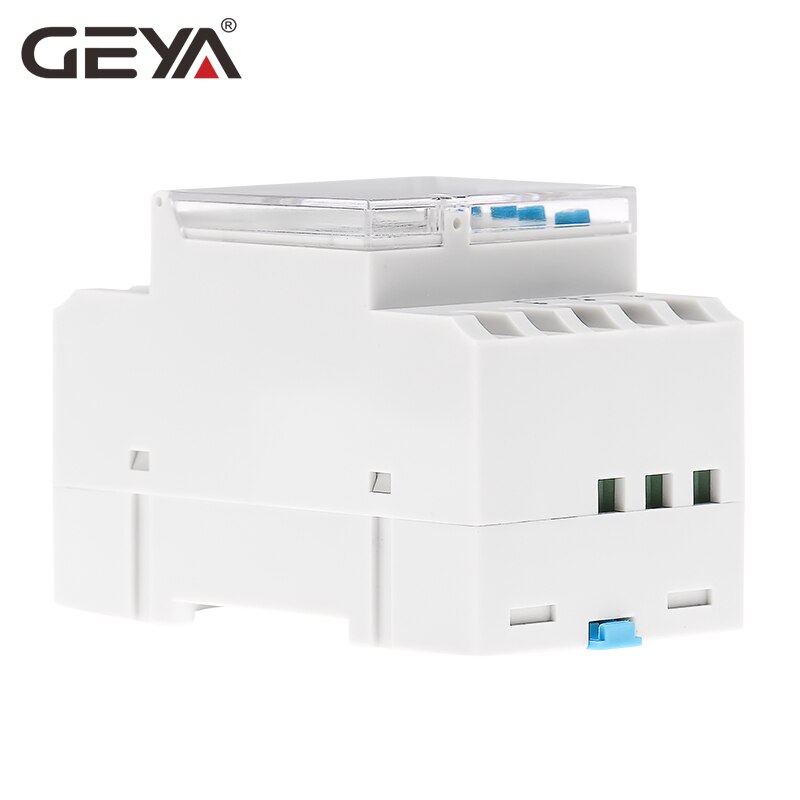 GEYA 24 Hours Programmable Time Control Switch 20A AC220V with Big LED Light Sceen Daylight Saving Timer THC-20-1C
