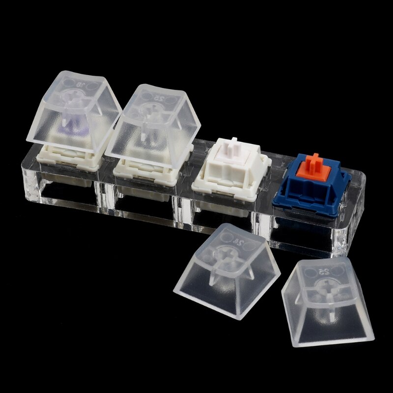 Mechanical keyboard cherry mx switch tester switch sampler 2 / 4 / 6 key sp star switch testing tool with acrylic base: 4