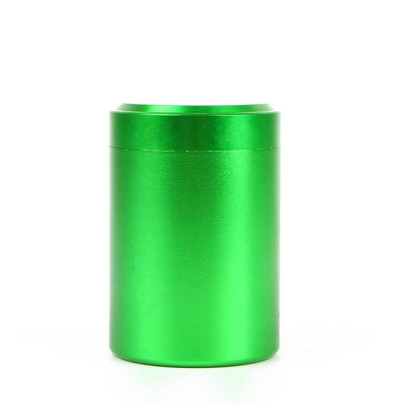 10pcs Portable Stash Jar-Airtight Smell Proof Durable Multi-Use Aluminum Herb Container DIY Candle Aromatherapy: green