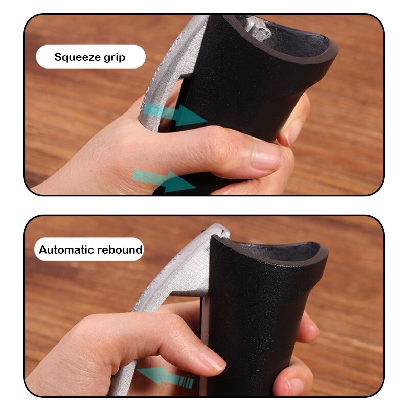 Notenkraker Walnoot Tangen Sheller Opener Trechter Shape Antislip Handvat Duurzaam