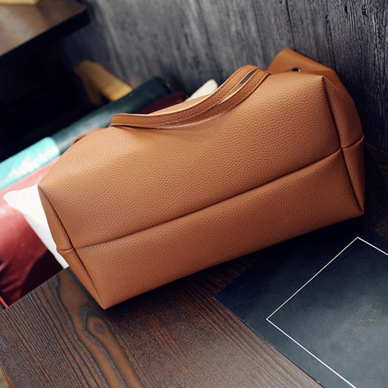 Femmes dame Composite sac à bandoulière sac à main grande capacité PU Durable pour voyage SER88