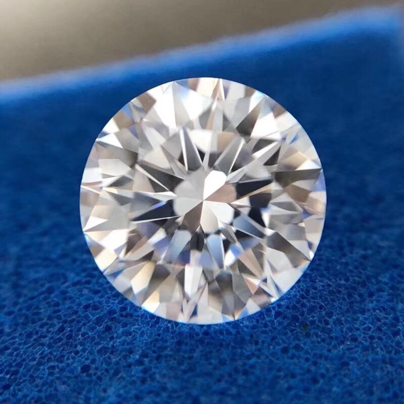 5mm D farbe 0.5ct Karat verlieren Moissanite Stein VVS1 Klarheit brillant Runde Geschnitten Spezielle Diamant Bearbeitbar Ring für frauen