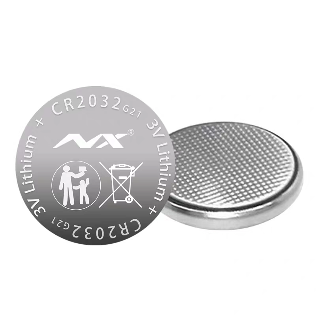 1-60 pz. Batterie CR2032 al litio da 3V a bottone per telecomando auto, orologio, bilancia, scheda madre computer