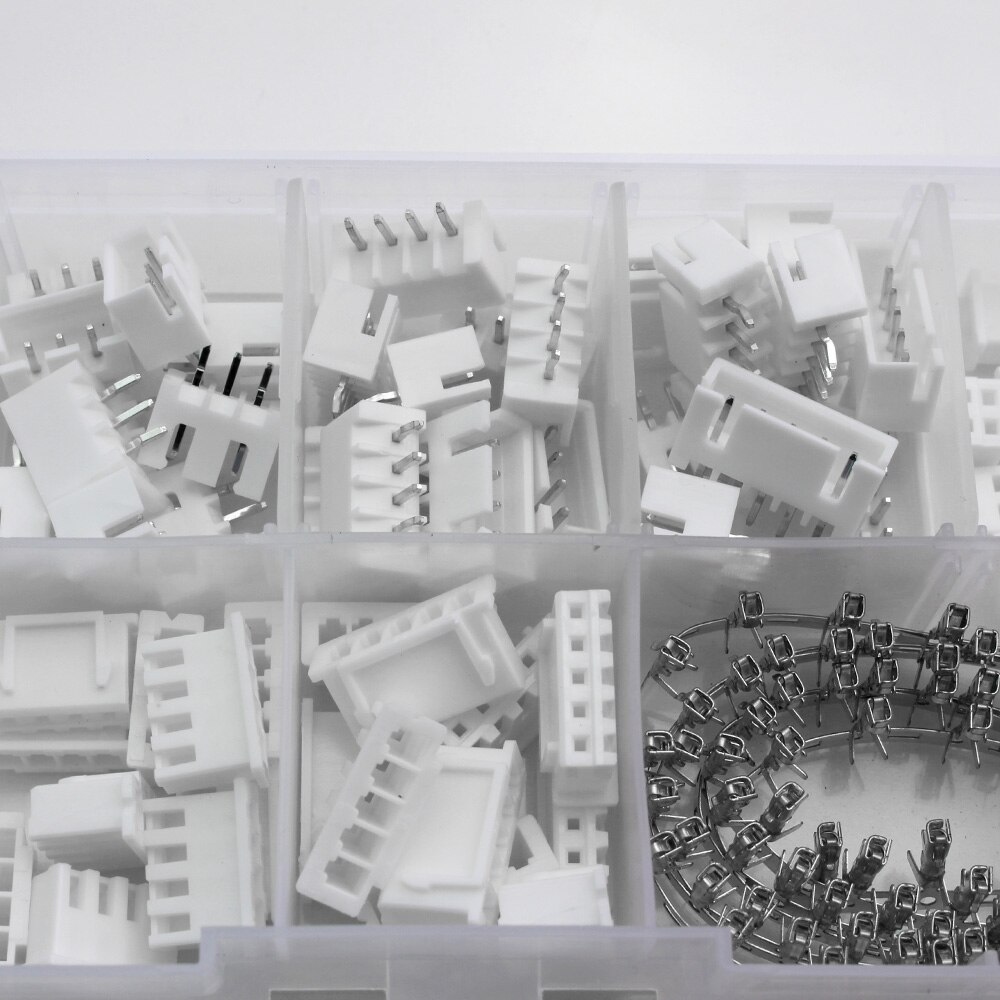 230pz XH2.54 2p 3p 4p 5 spillo JST impostato di connettori kit terminale passo 2.54mm/alloggiamento/spillo connettori filo connettore adattatore XH kit TJC3