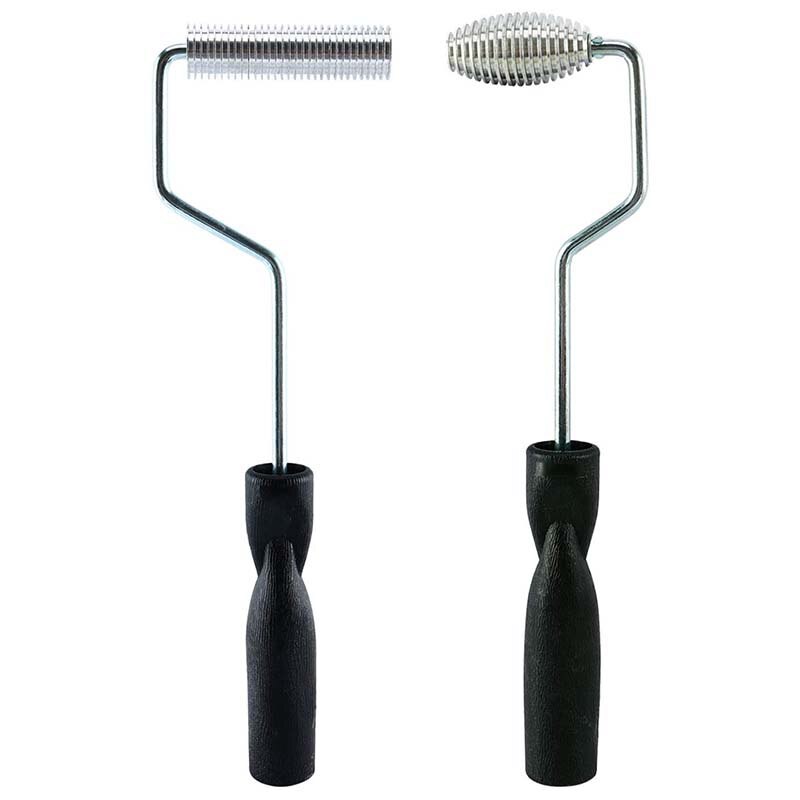 Glasvezel Roller Tool Kit, 2 Stuk Glasvezel Hars Gelamineerd Bubble Roller Set, Geschikt Voor Reparatie: Default Title