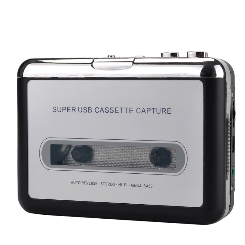 Ezcap218 USB Cassette Player Tape to PC Old Cassette to MP3 Format Converter Audio Recorder Capture Walkman with Auto Reverse