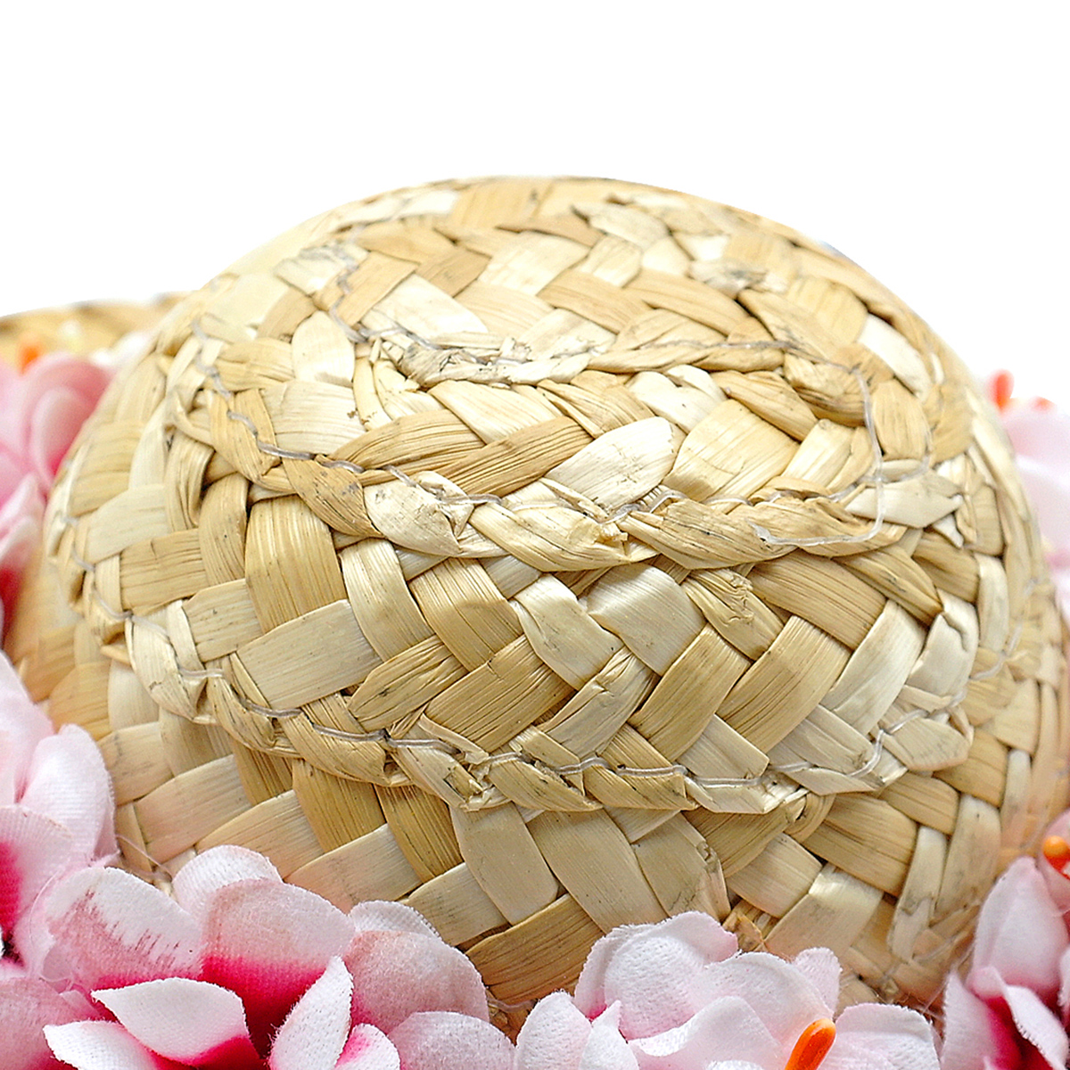 Huisdier Bloem Strooien Hoed Hond Lente Zomer Zonnehoed Leuke Geweven Strooien Hoed Kostuum Accessoire