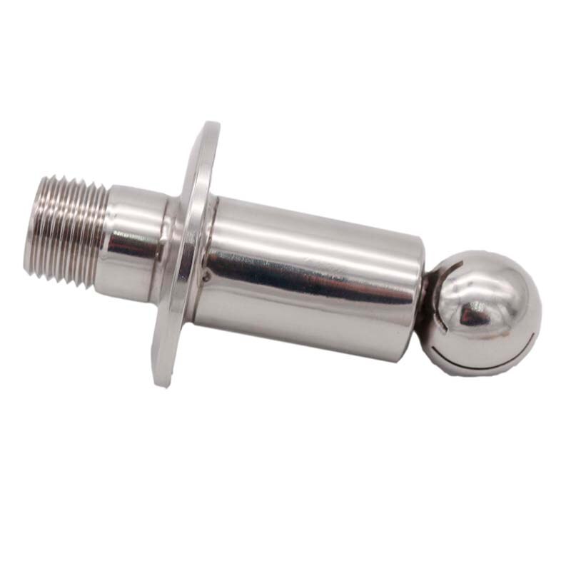Micro Spray Ball Rotating CIP 1/2"BSP Connection 1.5"TC(50.5mm) Homebrew Beer Tank 304 Stainless Sanitary Homebrew Beer Hardware