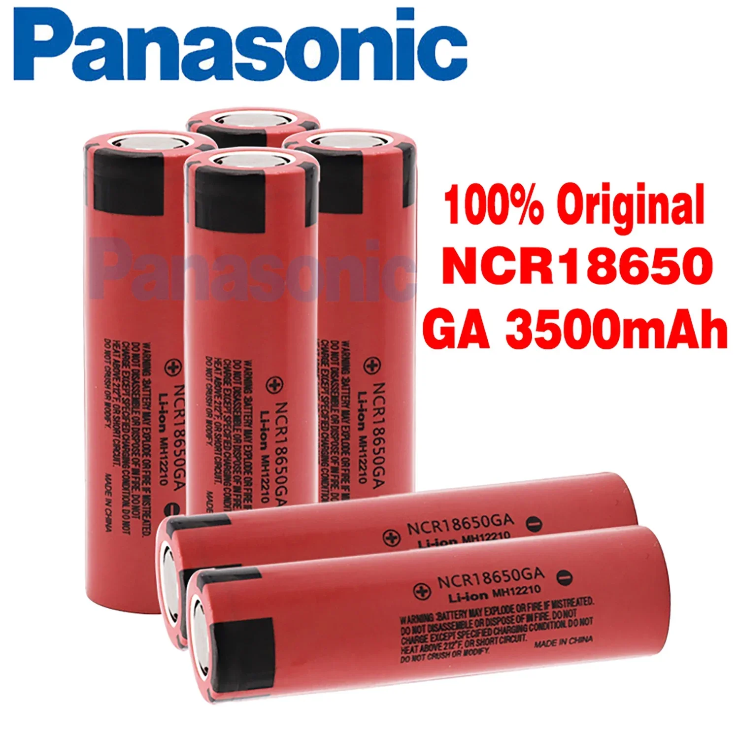 18650 NCR 18650 GA 3.7V 3500mAh batterie Li-ion Rechargeable 30A décharge, pour jouets outils lampe de poche batterie