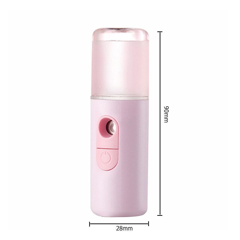 Usb nano steamer ansigts fugtgivende luftfugter fugtgivende ansigt mist spray mister til husholdnings sunde pleje ansigts forsyninger