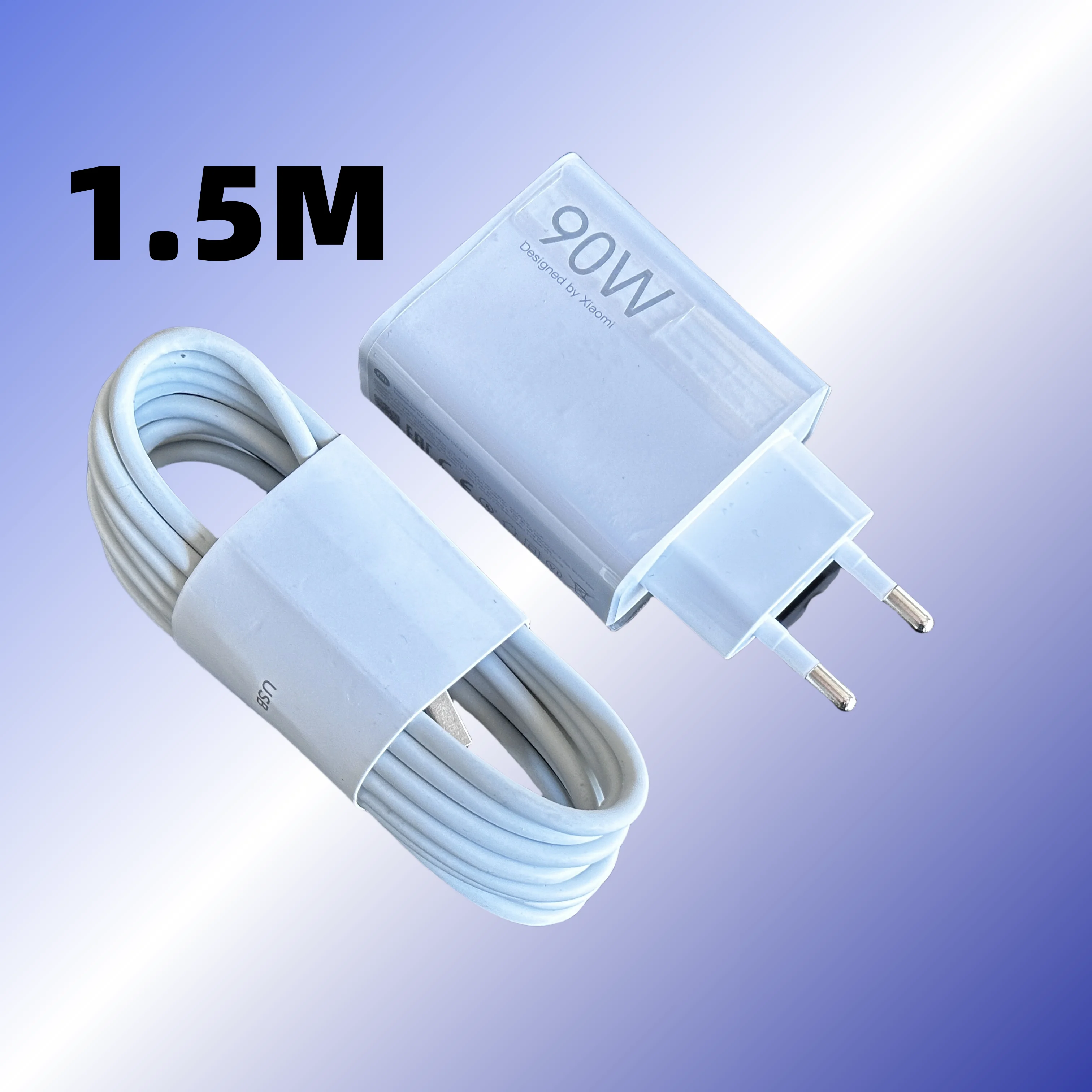 Cargador GaN Original Xiaomi 90W Turbo carga rápida 67W adaptador de hipercarga UE para Mi 15 14 13 12 Pro + 6A 1/1, 5/2 M Cable tipo C: AU