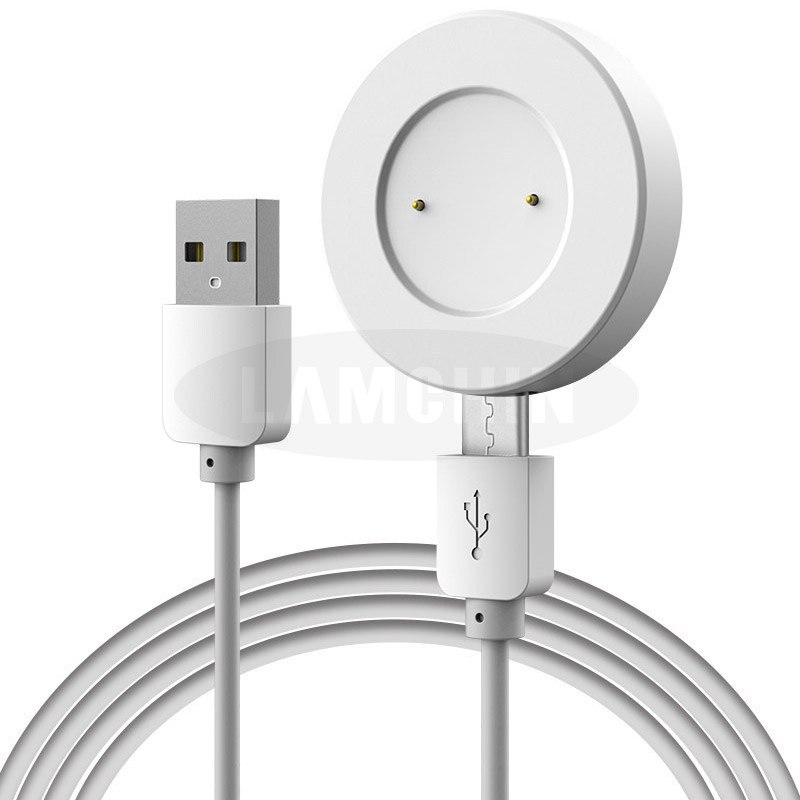 Pour Huawei montre GT / GT2 Portable sans fil USB câble charge Dock support puissance magnétique montre chargeur pour Honor GT 2: White