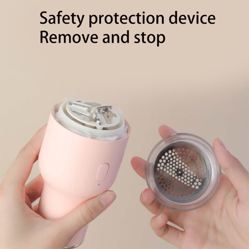 Removedor de pelusas recargable, afeitadora de suéter, despeluzadora de tela, máquina de afeitar para eliminación de bolas de pelo para muebles de ropa