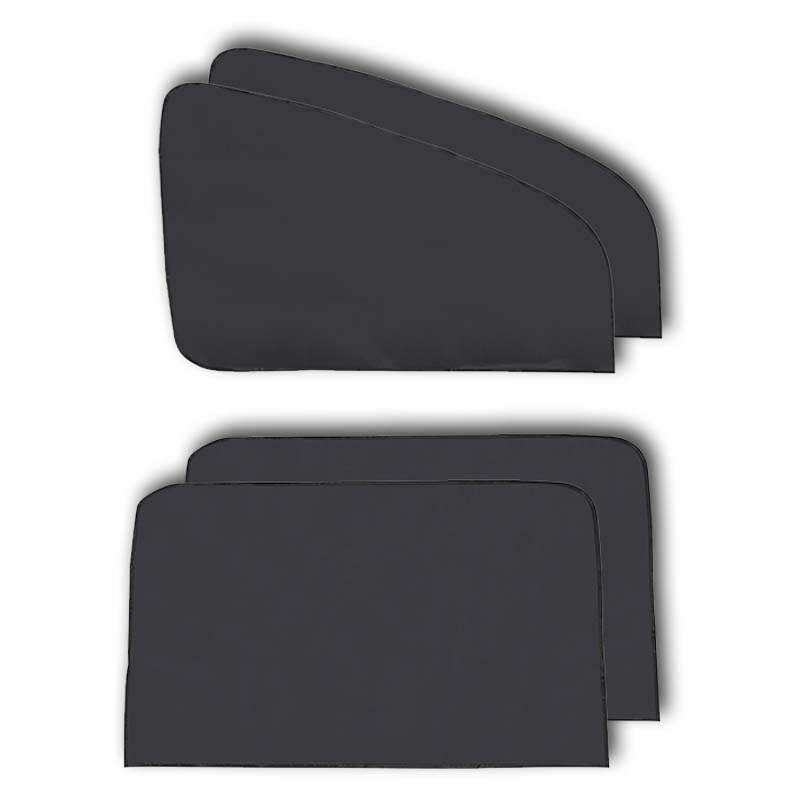 Magnetische Auto Zonneklep Anti-ultraviolet Autoraam Schaduw Gordijn Zijruit Mesh Schaduw Auto-onderdelen Interieur: 1 Set