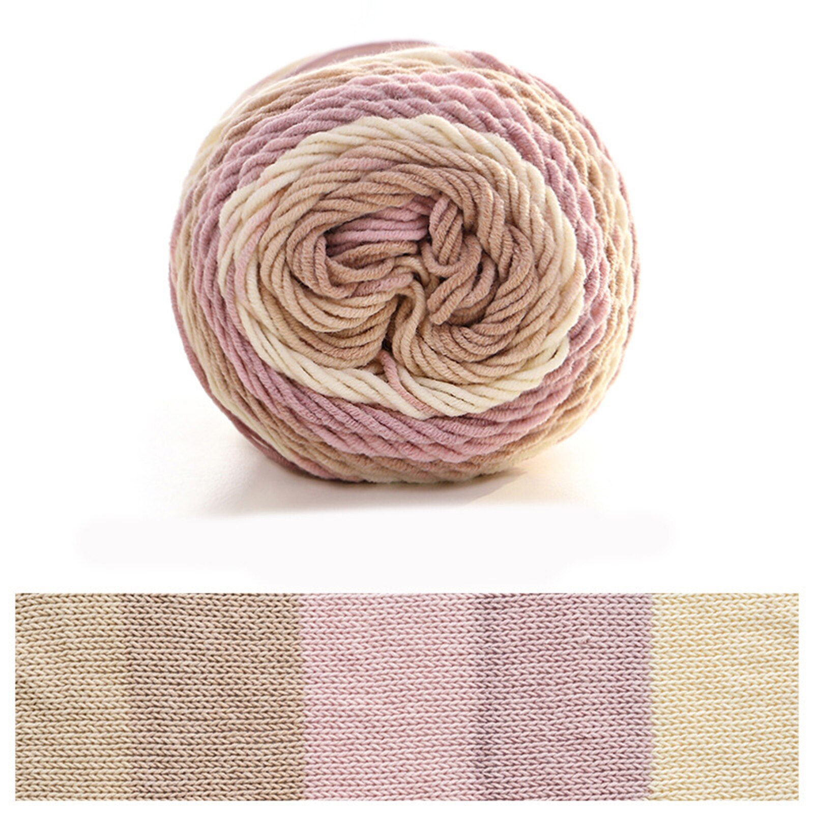 Yarn For Woman Needlework Handmake DIY Weaving Cardigan Scarf Suitable Textile Supplies Hand-Knitting Thread: A1